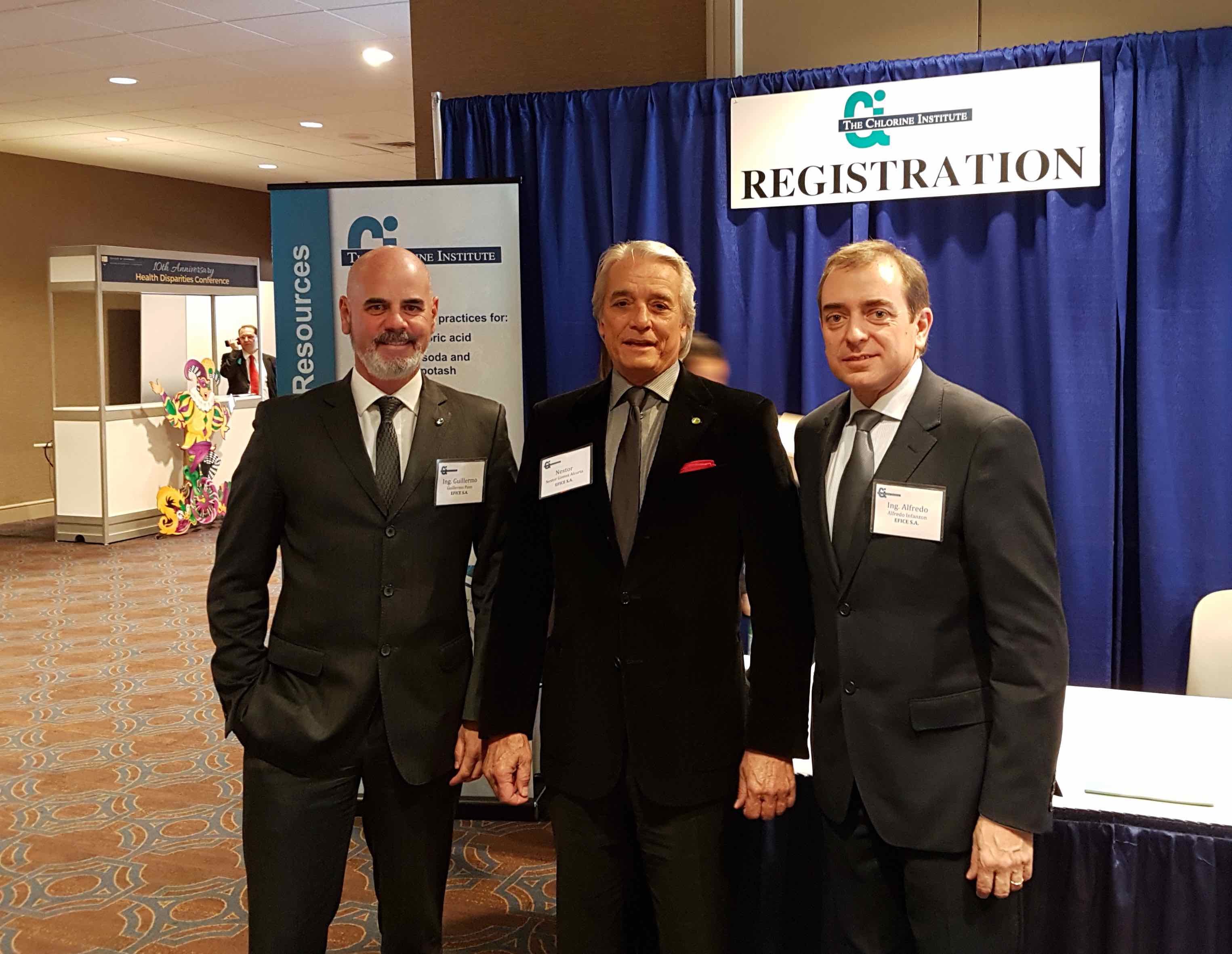 Efice presente en Congreso Anual del Chlorine Institute